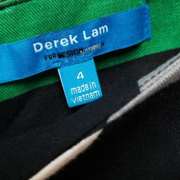 DEREK LAM For DesigNation Size 4 Dress Striped - Picture 4 of 6